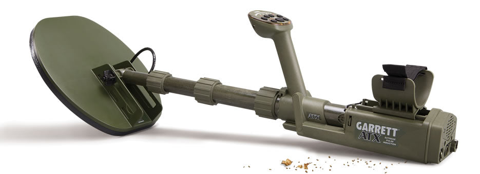 Garrett ATX Prospecting Metal Detector With 11x13" Mono Search Coil