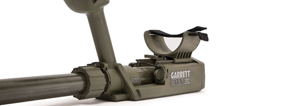 Garrett ATX Pulse Induction Metal Detector With 10x12" Open DD Search Coil