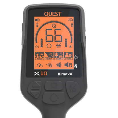 QUEST X10 IDMAXX METAL DETECTOR