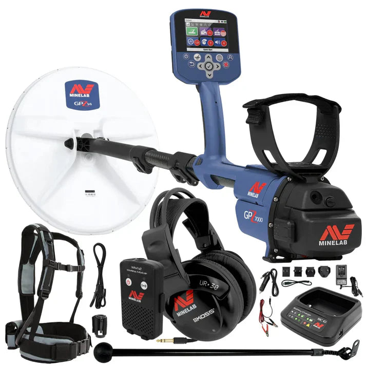 Father's Day Bundle - Minelab GPZ 7000 + Minelab Equinox 900 + Minelab Pro-Find 40 + Minelab Carry Bag and Treasure Kit