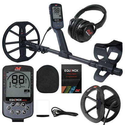Minelab Equinox 900 Metal Detector + Free 15" Coil