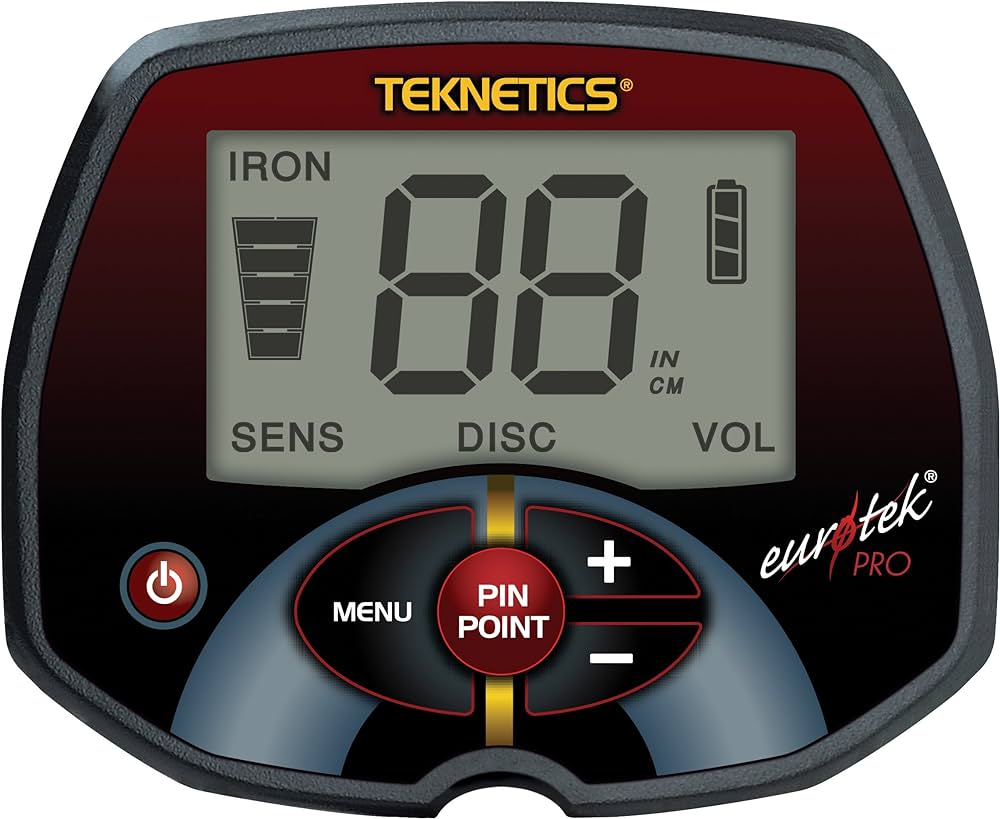 Teknetics Eurotek Pro Metal Detector Bundle