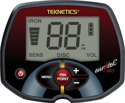 Teknetics Eurotek Pro Metal Detector Bundle