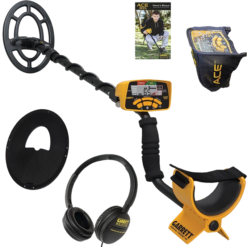 GARRETT ACE 300I METAL DETECTOR PACKAGE