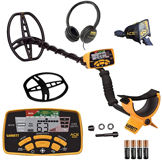 GARRETT ACE 400I METAL DETECTOR PACKAGE