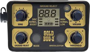 Fisher Gold Bug 2 Metal Detector with 10.5" Waterproof Search Coil