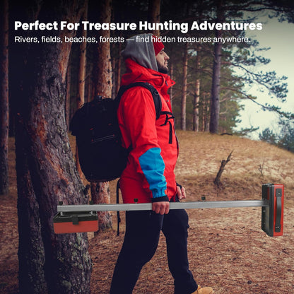 Fisher Gemini 3 Lightweight Cache Finder Metal Detector With Inductive Search & Trace Modes