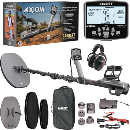 Father's Day Bundle - Garrett Axiom Pro + Garrett AT Pro + Garrett Pinpointer + Garrett AP Bag