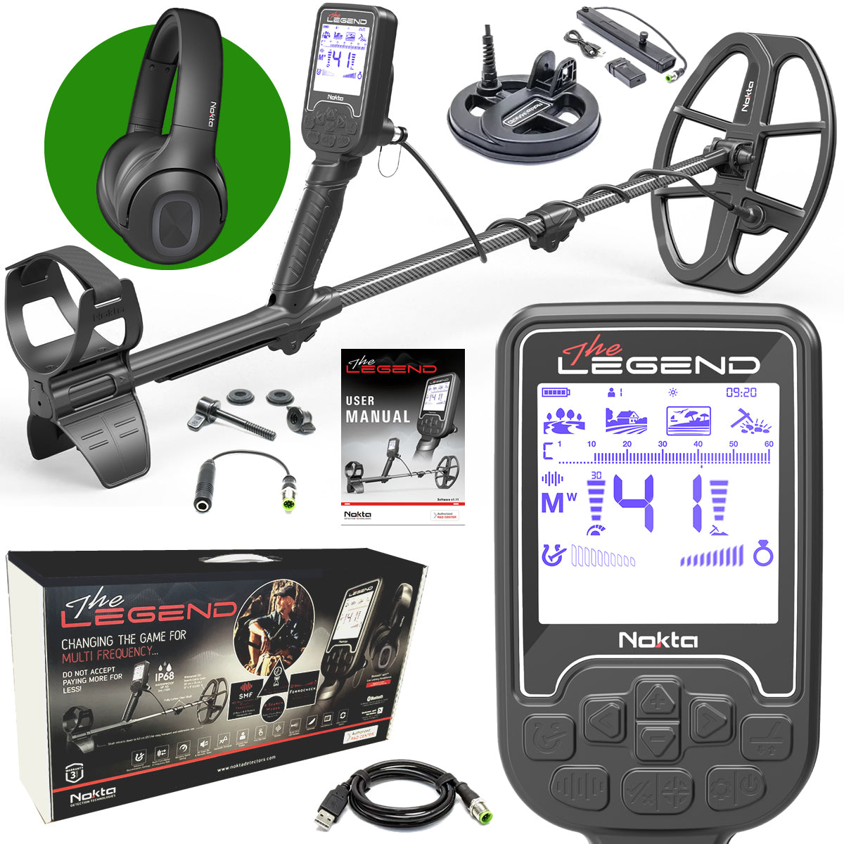 Father's Day Bundle - Nokta PulseDive Scuba 2-in-2 + Nokta Legend Pro Pack Metal Detectors