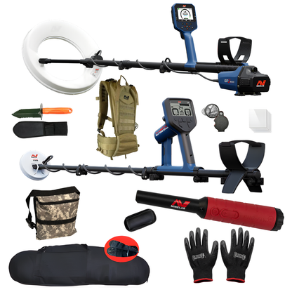 Father's Day Bundle - MINELAB GOLD MONSTER 2000 + Minelab GPZ 8000 + Minelab Pro-Find 40 Pinpointer + Travel Carry Bag and Treasure Kit