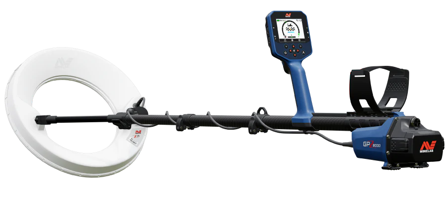 Minelab GPZ 8000 New Gold Prospecting Metal Detector With Z18 Concentric Toroidal coil - Get Maximum Depth With GeoZVT™ Technology