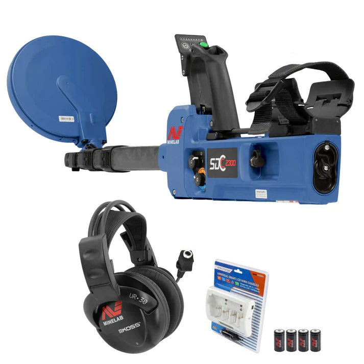 Father's Day Bundle - Minelab X-Terra Elite 2 Coil EXPEDITION PACK with Wireless Headphones + Minelab SDC 2300 + Pro-Find 40 + Travel/Carry Bag and Treasure Kit