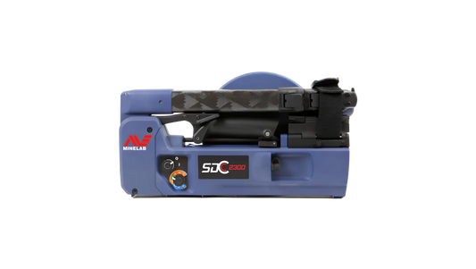 Minelab SDC 2300 Waterproof All Terrain Metal Detector For Prospecting With 8" Monoloop Searchcoil And Headphones