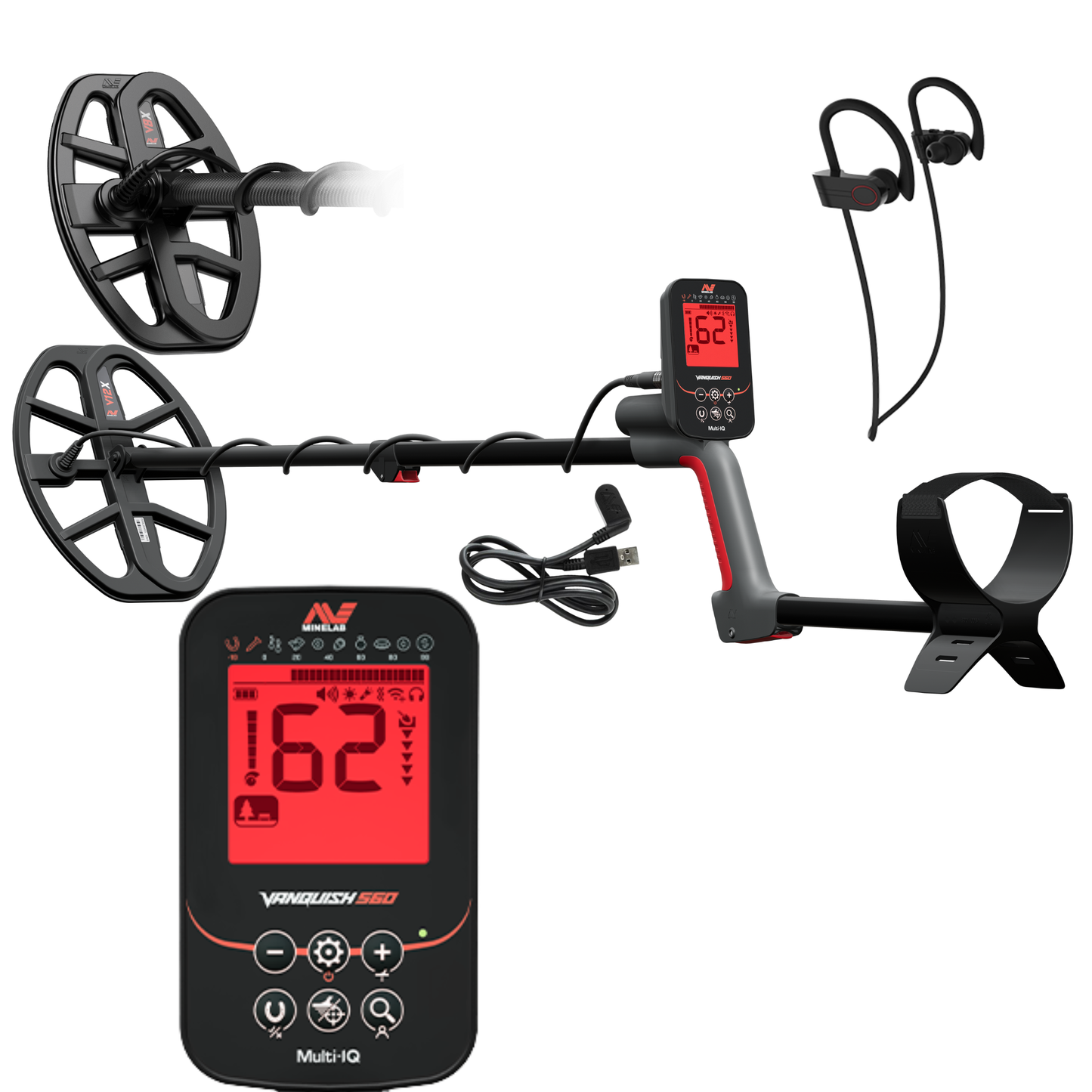 Father's Day Bundle - Minelab Vanquish 560 Pro Pack + Minelab CTX 3030 + Pro-Find 40 Pinpointer + Travel Bag and Treasure Kit