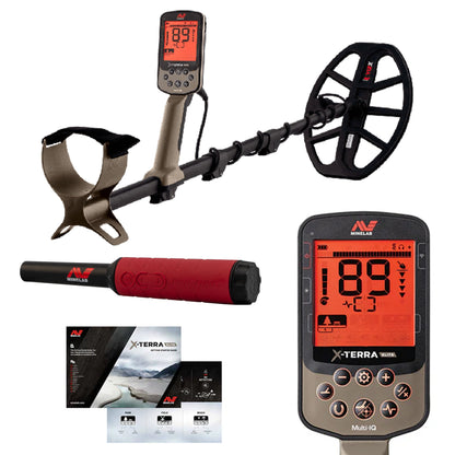 OPEN BOX - Minelab X-Terra Elite Multi-Frequency Waterproof Metal Detector