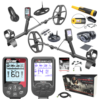 Father's Day Bundle - Nokta Score 3 (Triple Score) Metal Detector + Nokta Legend Pro Pack + Nokta Accupoint Pinpointer