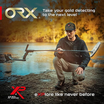 XP ORX RC High Frequency Gold Hunting Metal Detector With Elliptic 9.5x5 HF Search Coil