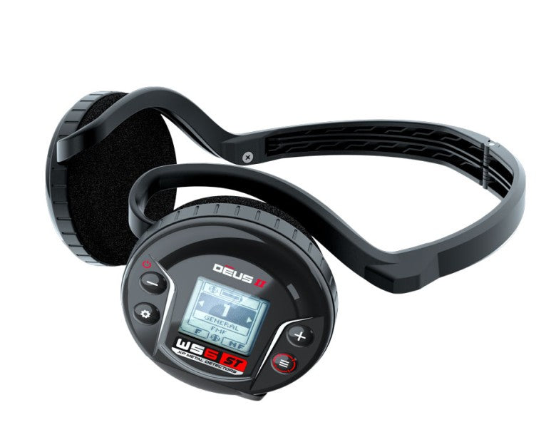 XP Deus II Stereo (Full) with 13" Coil - FMF Metal Detector Remote Control & WS6 ST Headphones (Copy) (Copy)