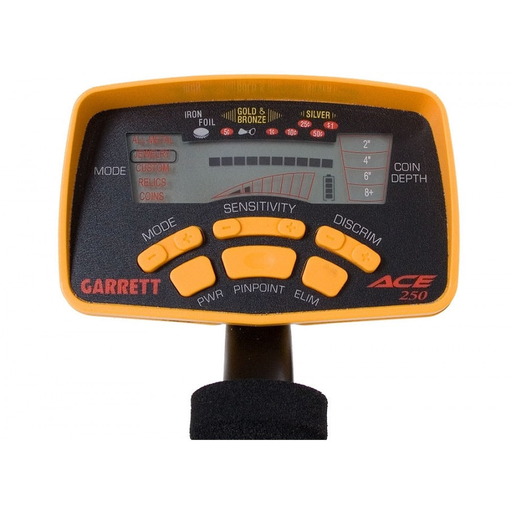 Garrett ACE 250 Metal Detector with Travel/Carry Bag and Headphones