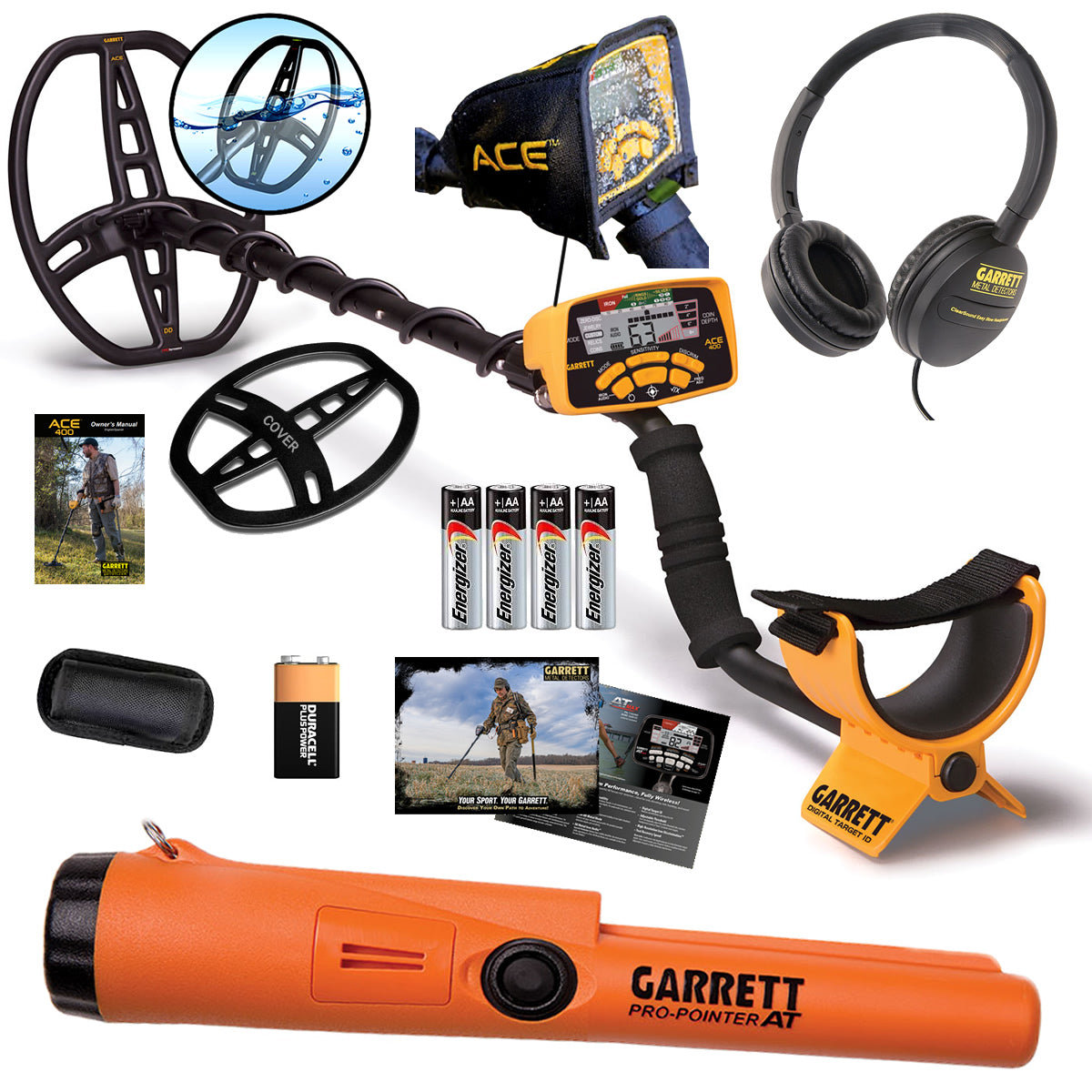 Demo Box Garrett ACE 400 with Pro-Pointer AT Waterproof Pinpointer