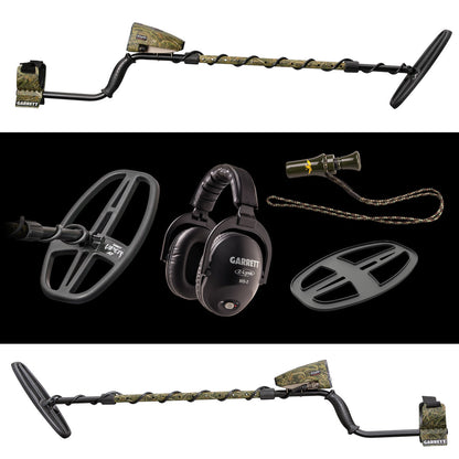 Garrett AT MAX Jase Robertson Edition Waterproof Metal Detector with Pro-Pointer AT Z-Lynk, Wireless Headphones, Waterproof