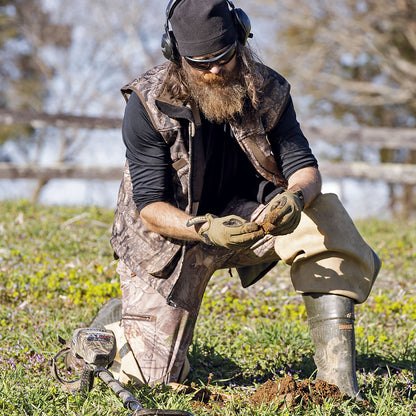 Garrett AT MAX Jase Robertson Edition Waterproof Metal Detector, Wireless Headphones, Waterproof