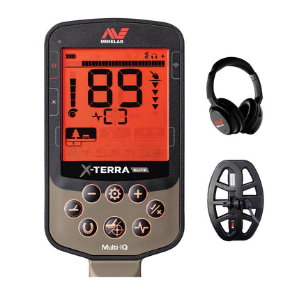 Minelab X-TERRA ELITE Expedition pack metal detector -Ultimate Bundle