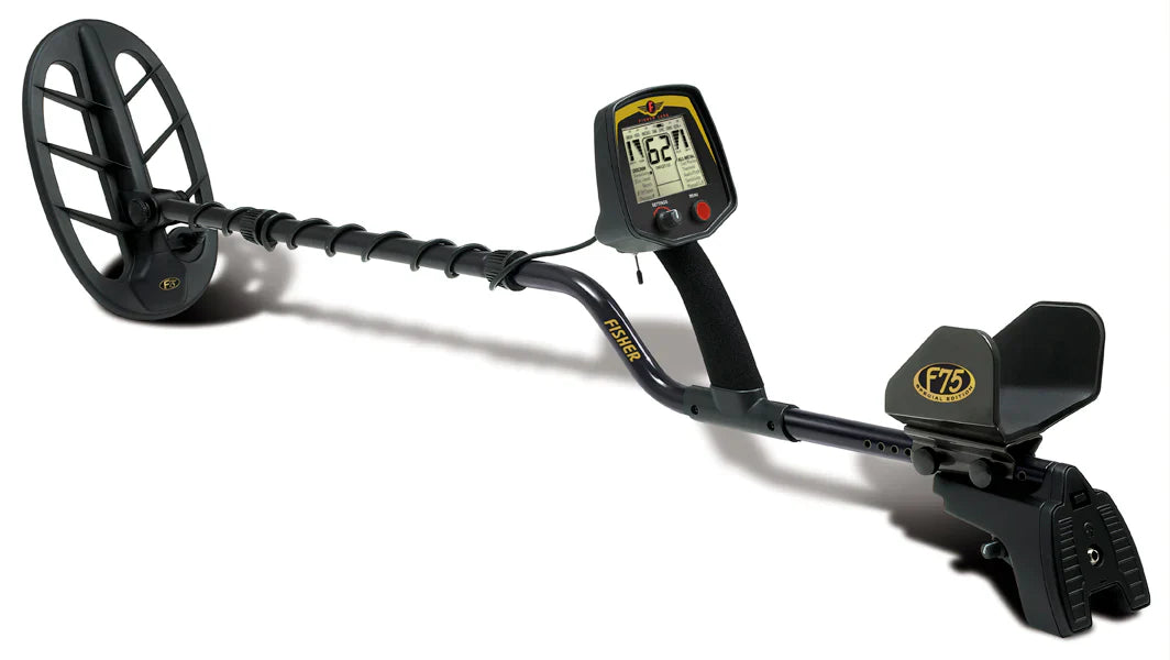 Fisher F75 LTD Metal Detector Bundle WITH BOOST AND CACHE PROCESSES