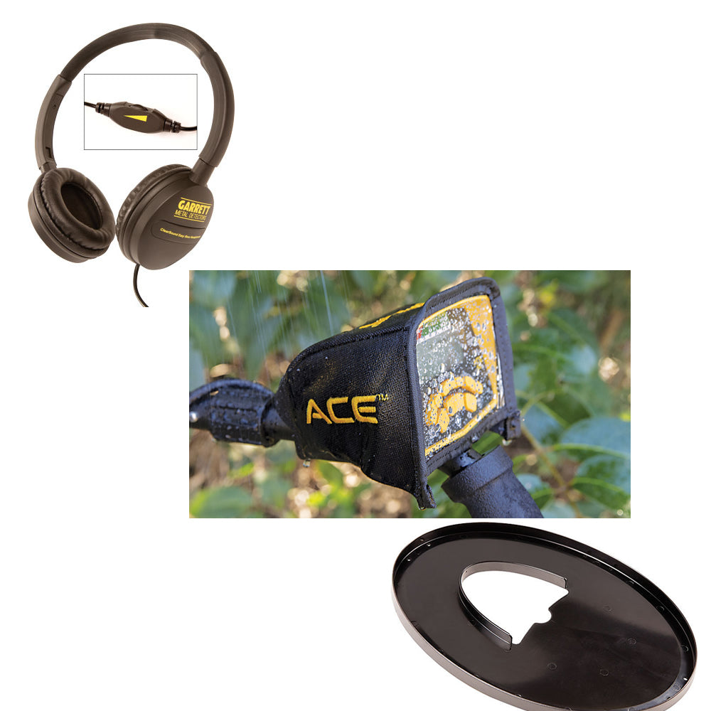Garrett ACE 300 Metal Detector with Travel/Carry Bag