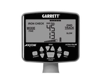 Garrett Axiom with 13" x 11" MONO 11" x 7" DD, MS-2