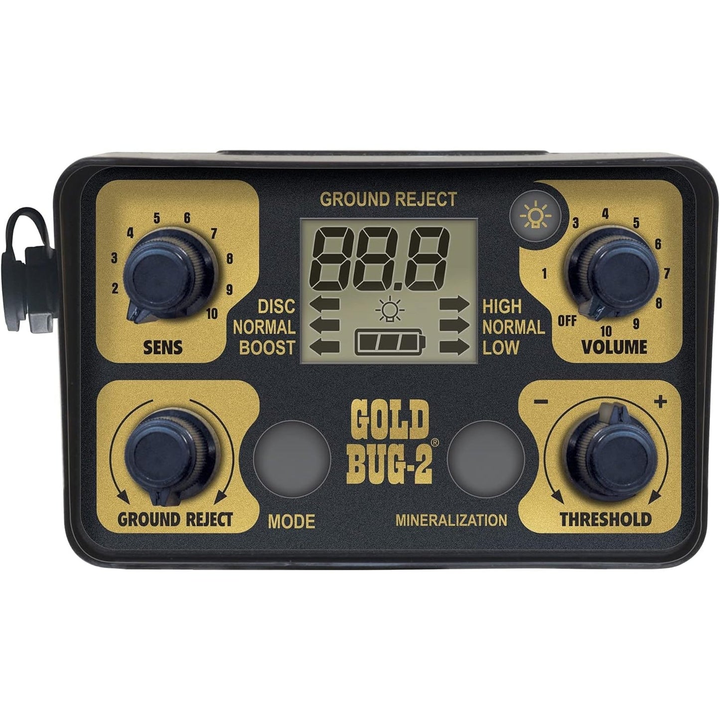 Fisher Gold Bug 2 Metal Detector with 6.5" Coil for Gold Prospecting