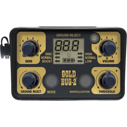Fisher Gold Bug 2 Metal Detector with 6.5" Coil for Gold Prospecting