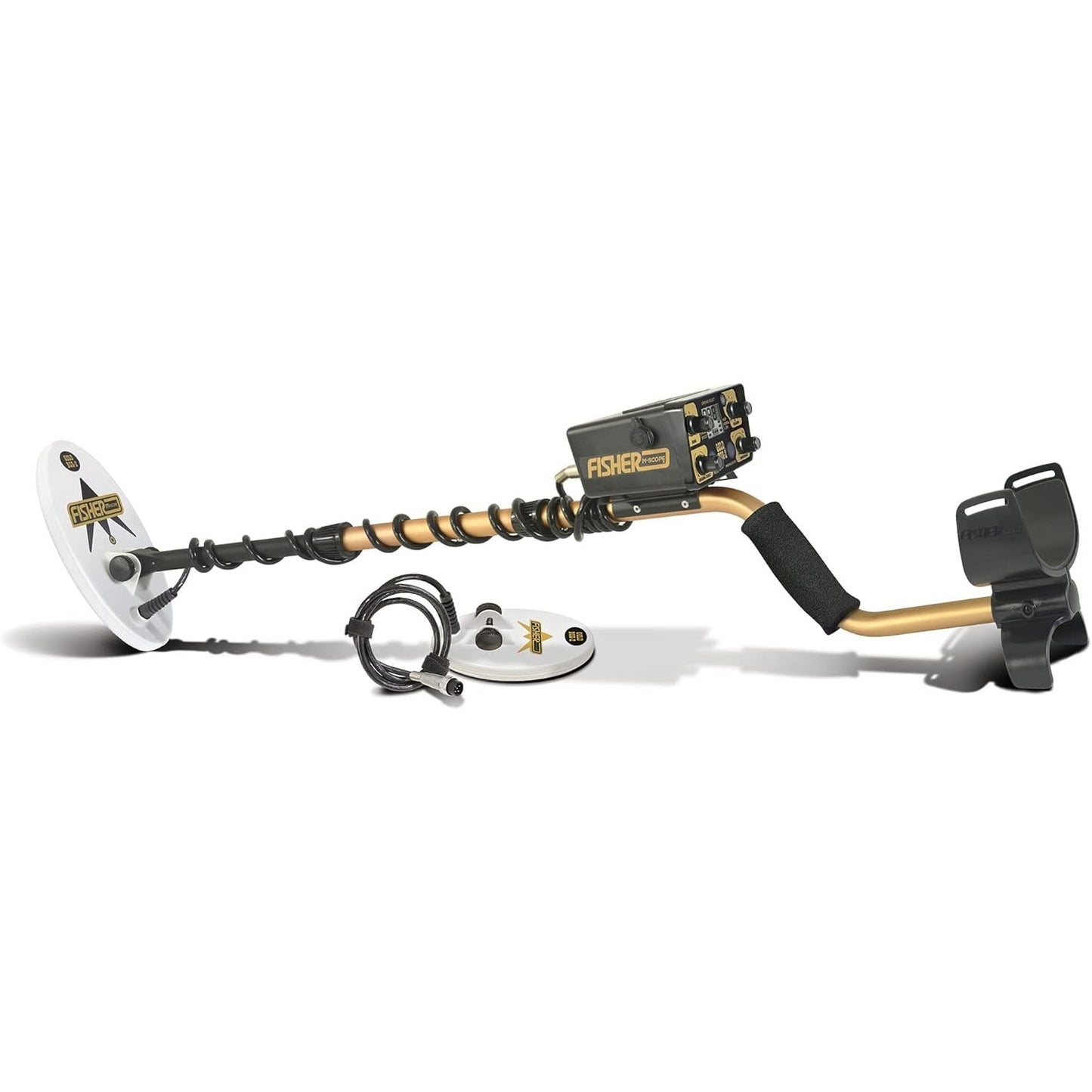 Fisher Gold Bug 2 Metal Detector with 10" and 6.5" Coils for Gold Prospecting