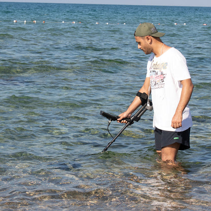 Nokta Legend "Next Generation" Multi-Frequency Waterproof Metal Detector with Wireless Headphones