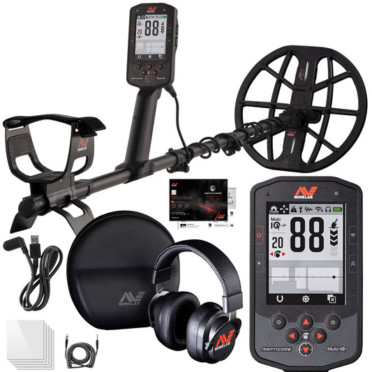 Demo - Minelab Manticore Multi-Frequency High Power Waterproof Metal Detector