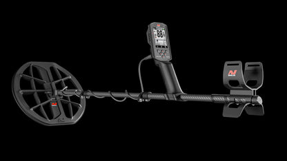 Minelab Manticore Multi-Frequency High Power Waterproof Metal Detector with M9 Coil, Pro-Find 40 Pinpointer and Bagpack