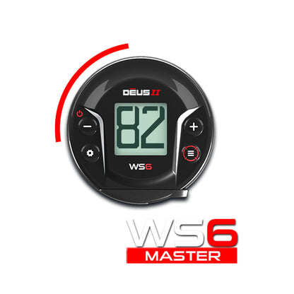 OPEN BOX - XP Deus II WS6 Master FMF Metal Detector with 9" Coil