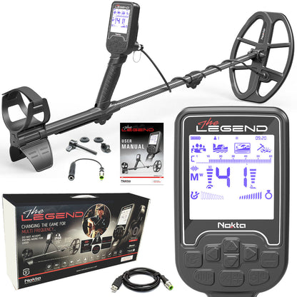 Nokta Legend "Next Generation" Multi-Frequency Waterproof Metal Detector