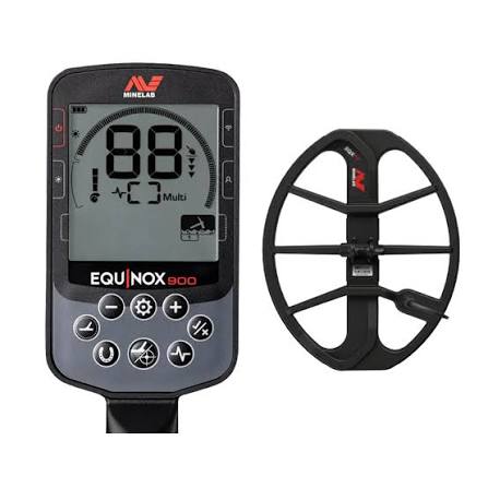 Minelab Equinox 900 Metal Detector + Free 15" Coil