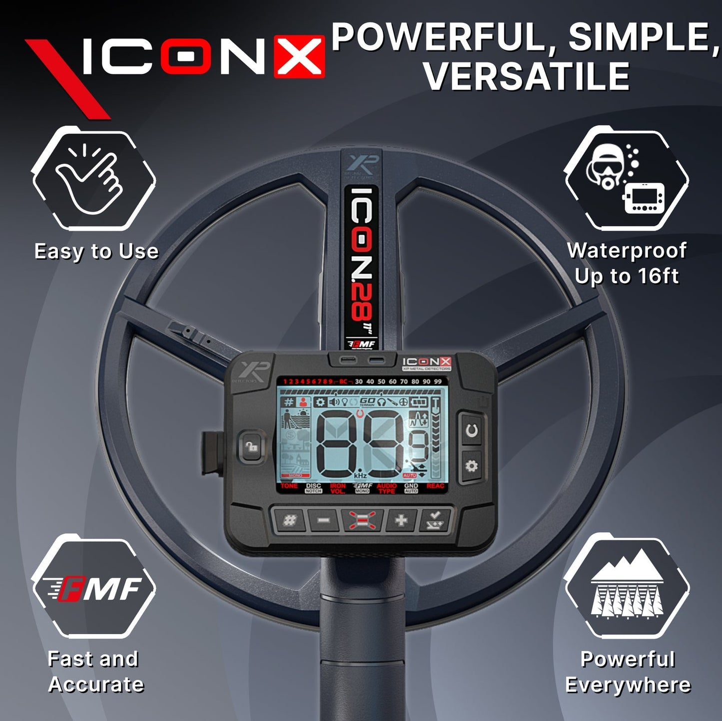 XP Icon X Metal Detector