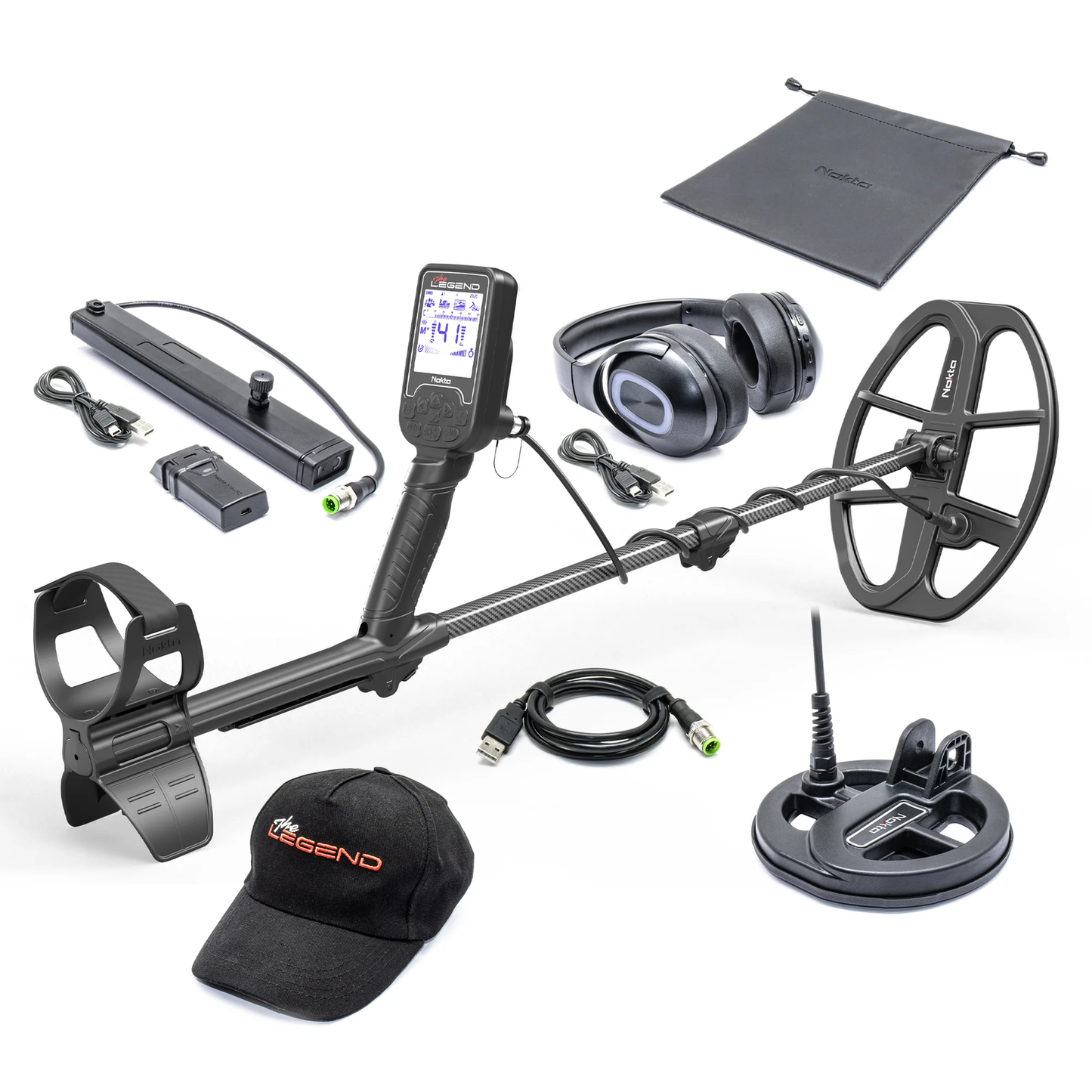 Nokta Legend Metal Detector Pro Pack -  Seasoned Searcher Pack