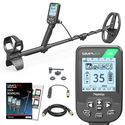 Father's Day Bundle - Nokta Simplex Lite + Nokta Triple Score Pro Pack Metal Detectors + Nokta Pinpointer & Accessories