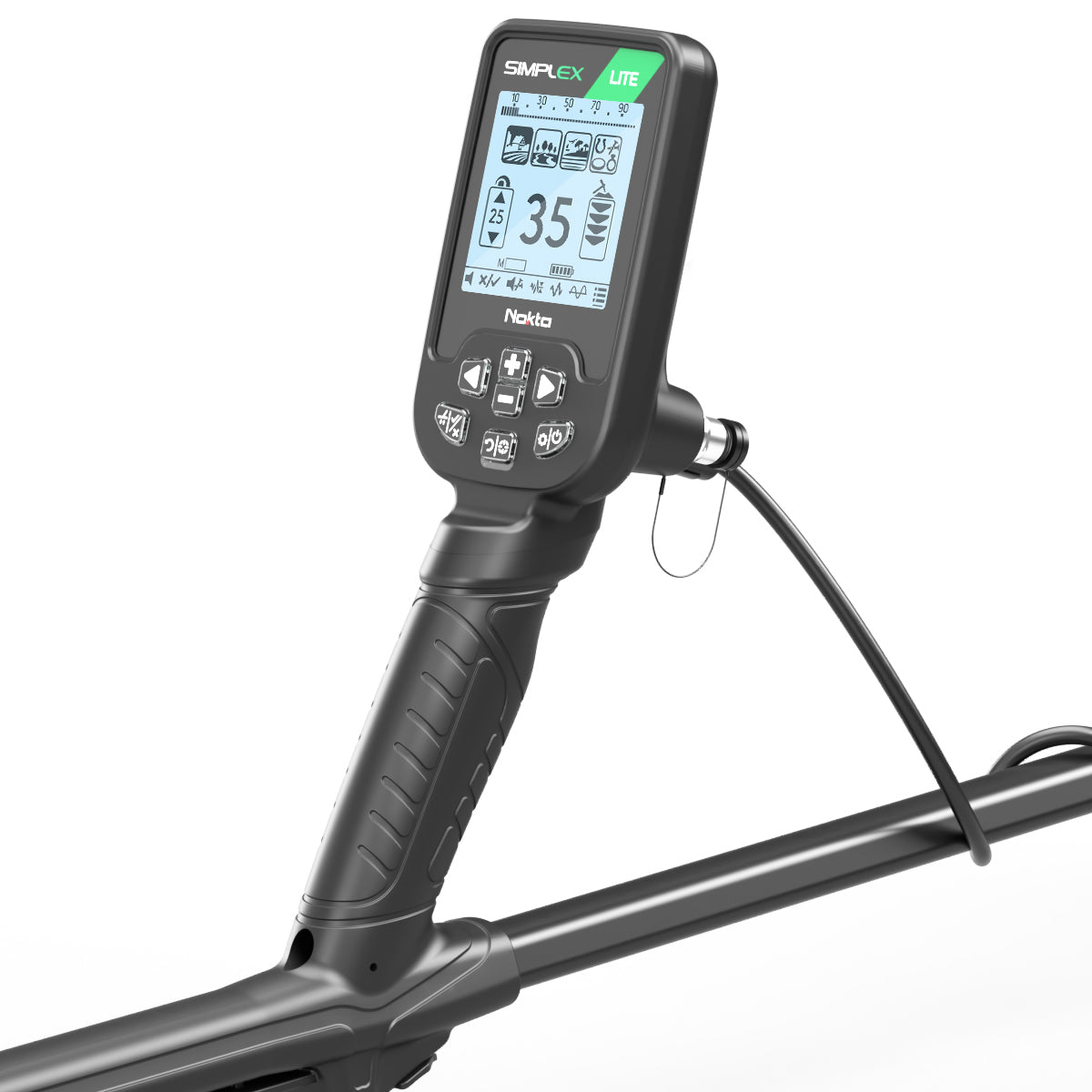 Nokta Simplex LITE Next Generation Waterproof Metal Detector with Nokta Pinpointer