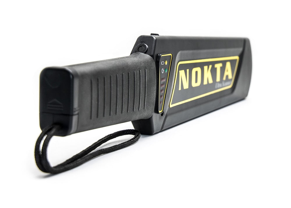 Nokta Ultra Scanner Pro Package with Carry Bag, Earphone, Charger, Belt Holster and 9 Volt Rechargable Battery
