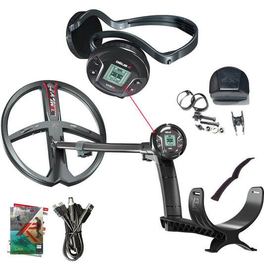 OPEN BOX - XP Deus II WS6 Master FMF Metal Detector with 13" x 11" Coil