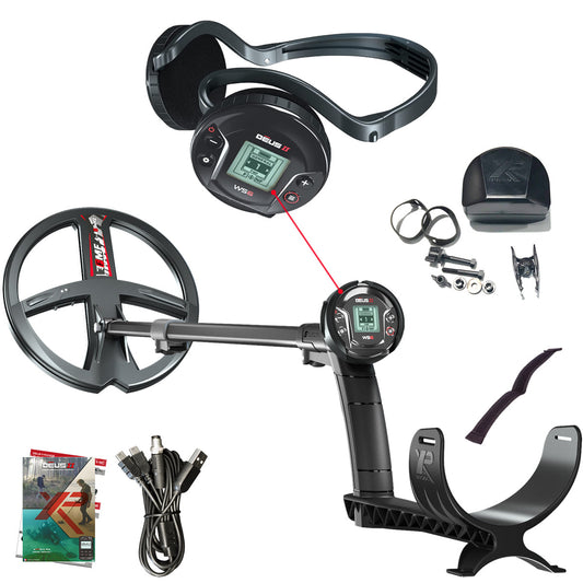 OPEN BOX - XP Deus II WS6 Master FMF Metal Detector with 9" Coil